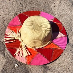 Handmade Handpainted ‘Mosaic’ Sun Hat